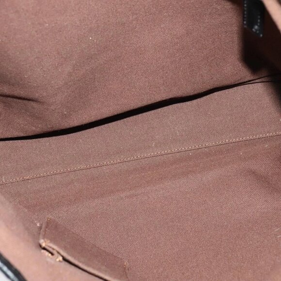 Burberrys Nova Check Blue Label Tote Bag Wool Beige - Picture 10 of 16